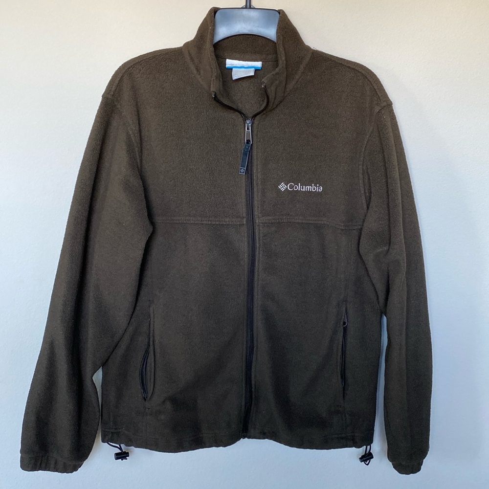 Columbia Brown Fleece Jacket